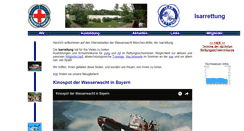 Desktop Screenshot of isarrettung.de